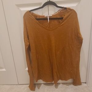 NWOT Free People Oversize Lightweight Long Sleeve - Size M